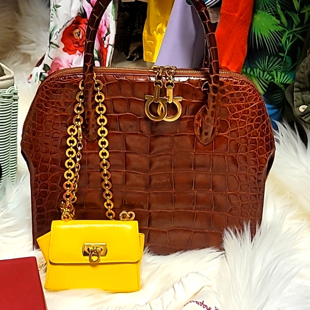 Vintage Salvatore Ferragamo kira belt bag - Picture 3 of 11